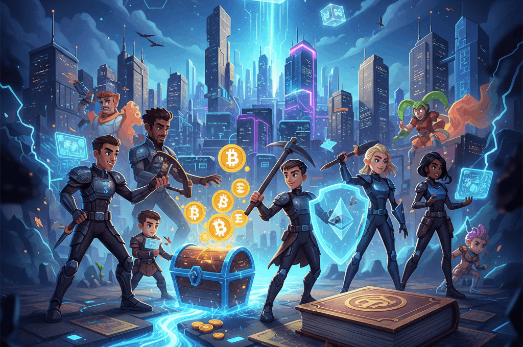 Image of Play to Earn Explained: How Play-to-Earn Games Are Transforming Crypto and Gaming in InvestKrypto