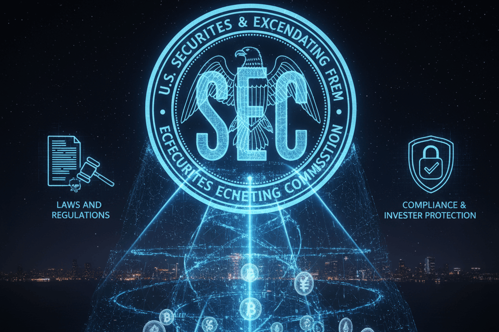 Image of SEC Crypto Explained: How the U.S. Securities and Exchange Commission Regulates Cryptocurrency in InvestKrypto